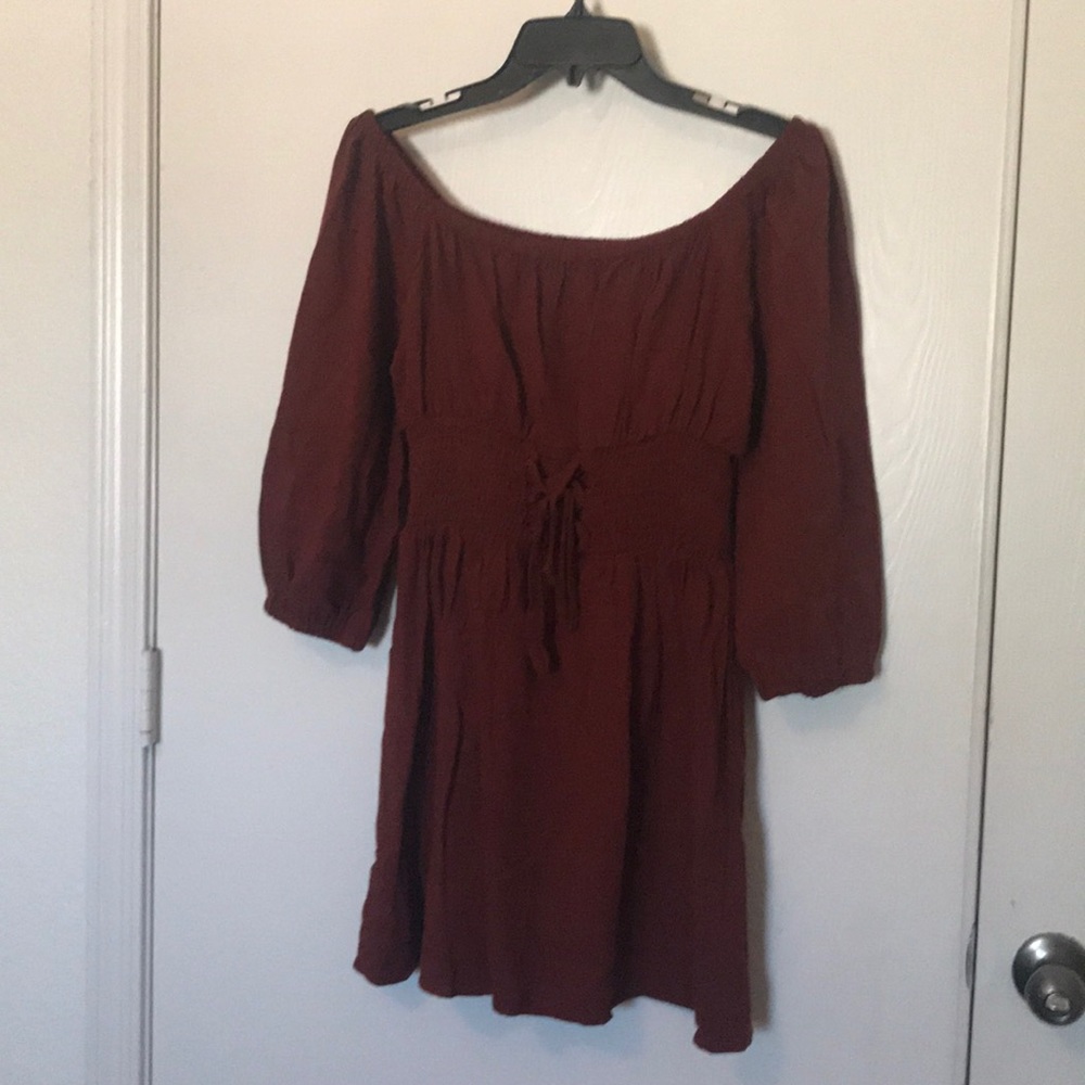 Off shoulder dress